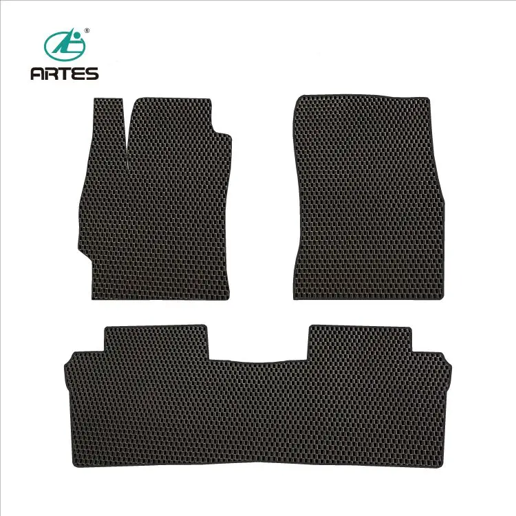 Exquisite Pattern Non Skid Design Eco-Friendly Wholesale Custom PVC 3d Car Floor Mat for Honda Civic