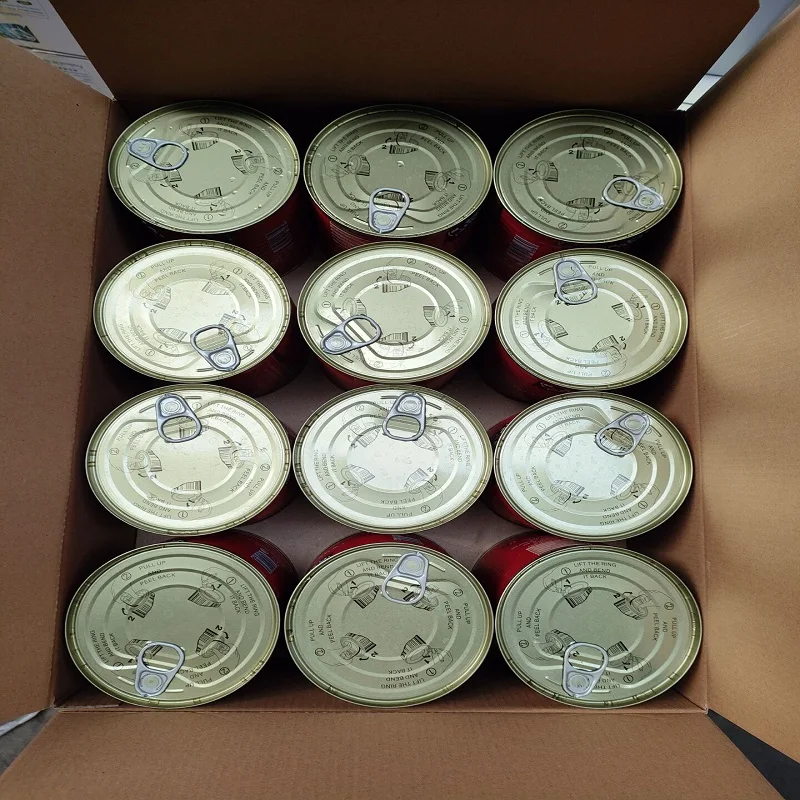 TMT tomato paste 800g best brand to Africa 100% purity tomato paste in 28-30% brix with high quality