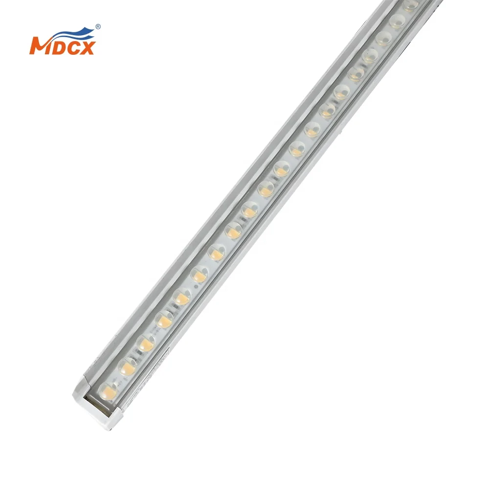 Decorative warm white ultra high wall washer light for outdoor use