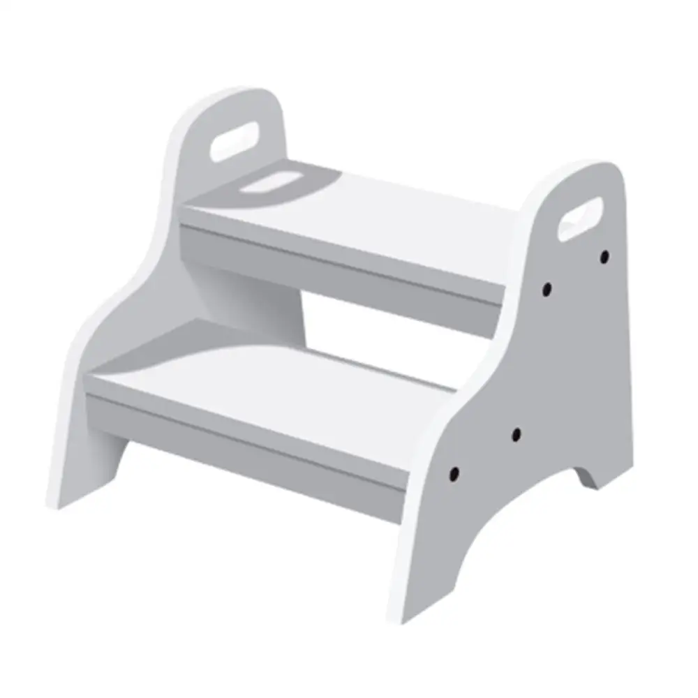 Bathroom Foot Stool Step Stool for Children White