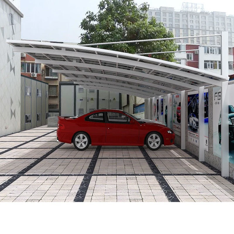 Автомобильный парковочный тень звукоизоляционный Одноместный навес для автомобиля наружный алюминиевый
