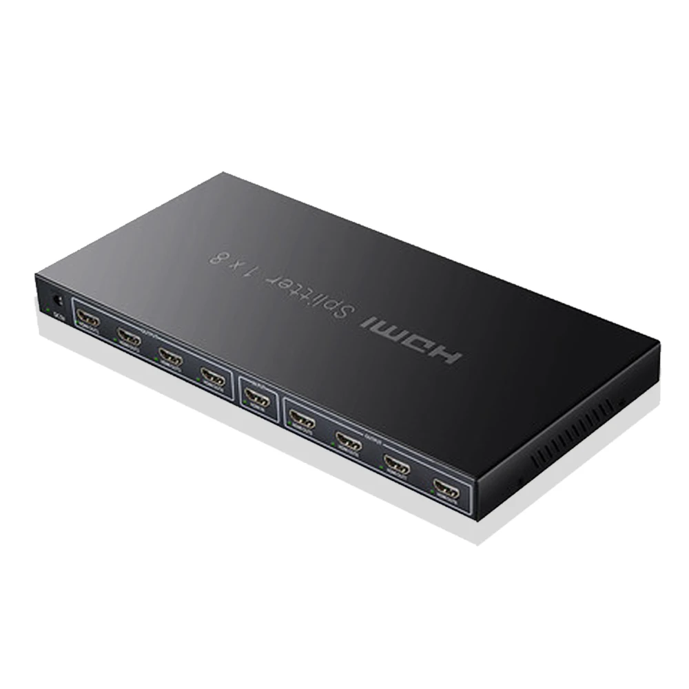 Unnlink 1.4 HDMI Splitter 1X8 4K@30Hz  1 In 8 Out TV Monitor Audio Video Splitter