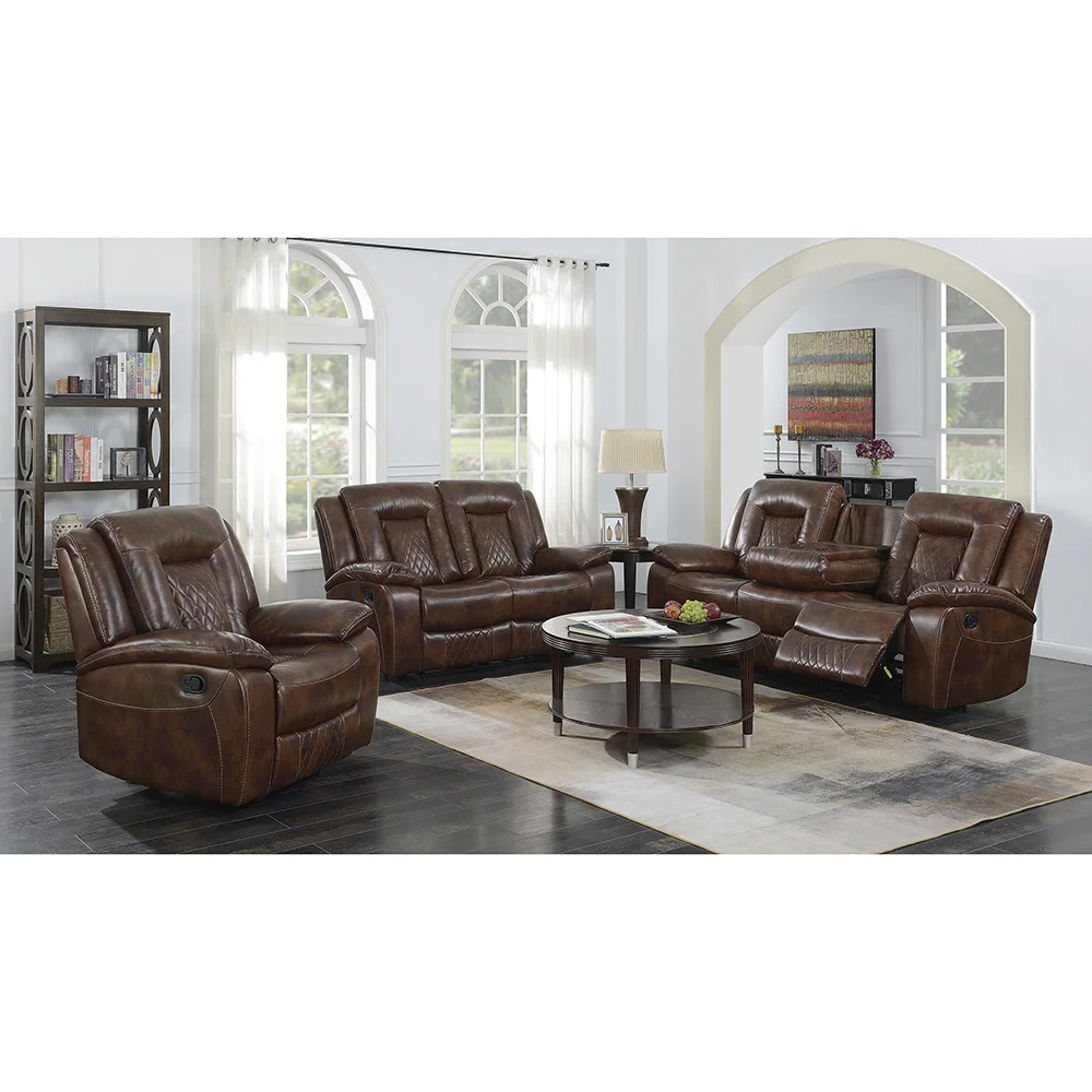 Chinese Factory Model sofa set furniture Customized leather fabric living room sofas
