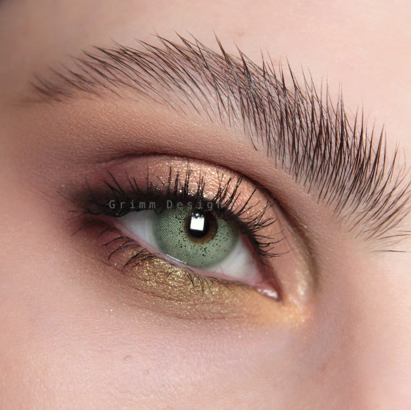 sk604 Green Luminous Wholesale Cheap contact lenses cosmetic Nature Look New Look contact lens cosmetic