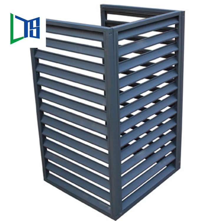 aluminium exterior louvered louver door outdoor Courtyard Garden swing open shutter blinds Jalousie doors and windows