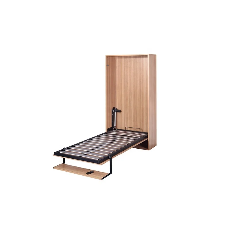 Simple Save Space Solid Hardware Quality  board Panels Wall Interior Multifunction Wall Bed Twin