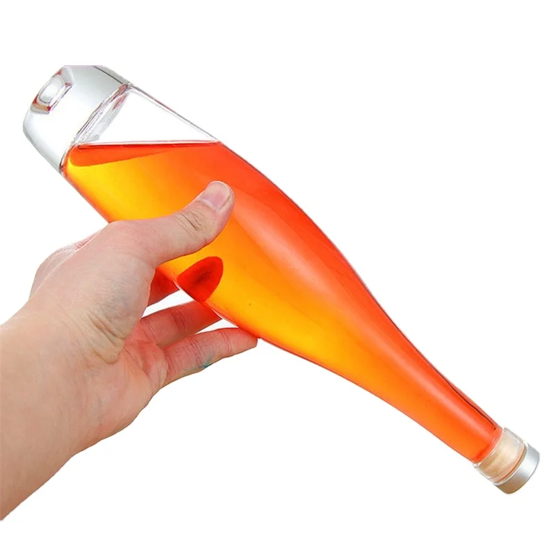 Wholesale 150ml 275ml 375ml 500ml Empty Whiskey Bottle Cocktail Wine Bottle Custom logo