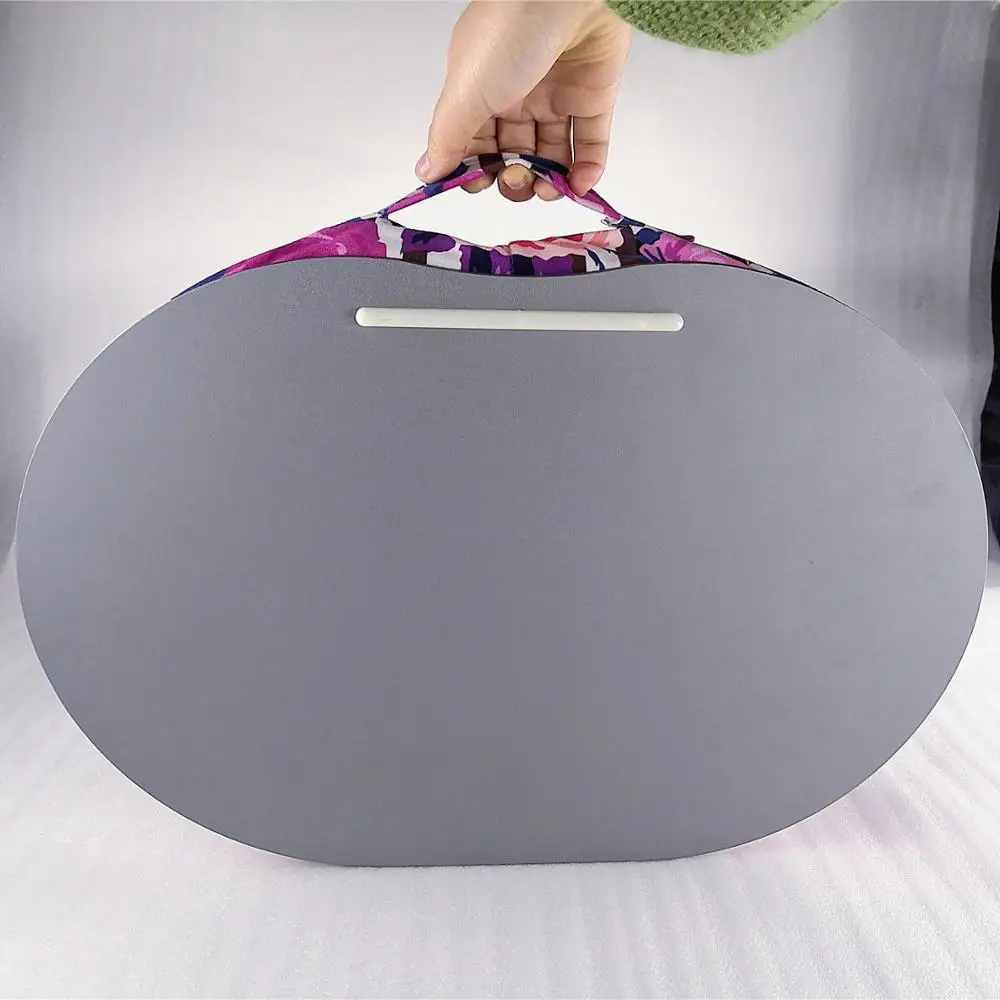 Removable laptop desk kids cotton bag table wooden lap trays pillow on the knee leg with handling