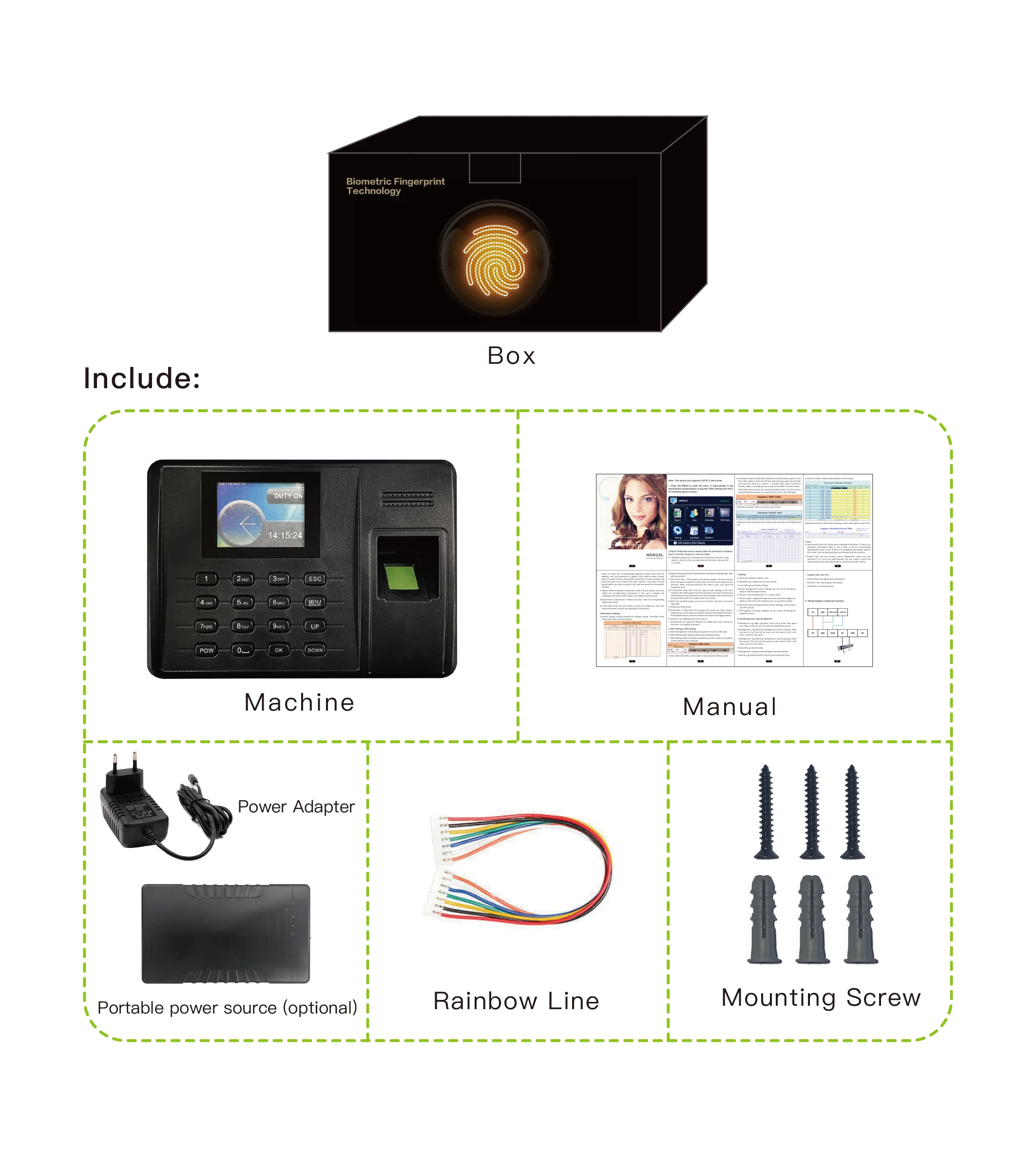 Free SDK Fingerprint Reader Attendance Machine Fingerprint Time