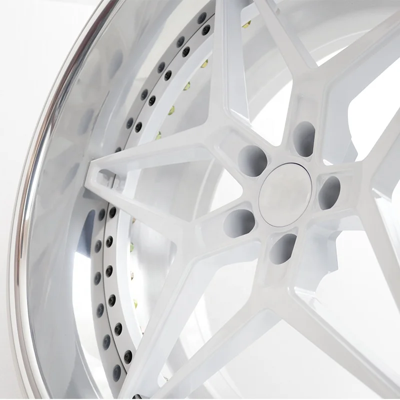 5hole ets35 19 20 21 22 inch two piece 5x114.3 5x112 5x120 rims for bbs mesh design alloy custom forged passenger car wheel rims