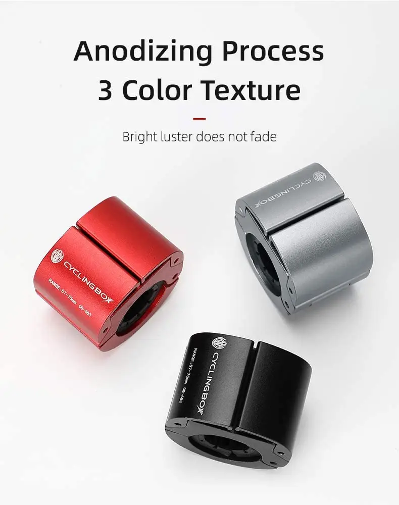 Aluminum Alloy Ring-Shaped Bicycle Phone Holder Mount Portable Bike Phone Bracket Shockproof Invisible Bike Phone Holder Mount