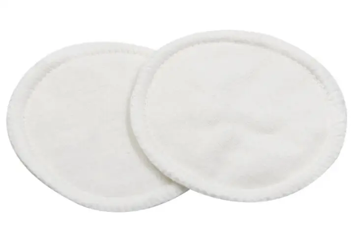 Fashion Organic Bamboo Makeup Pad Colorful Washable Cotton Bamboo make up Remover Pads