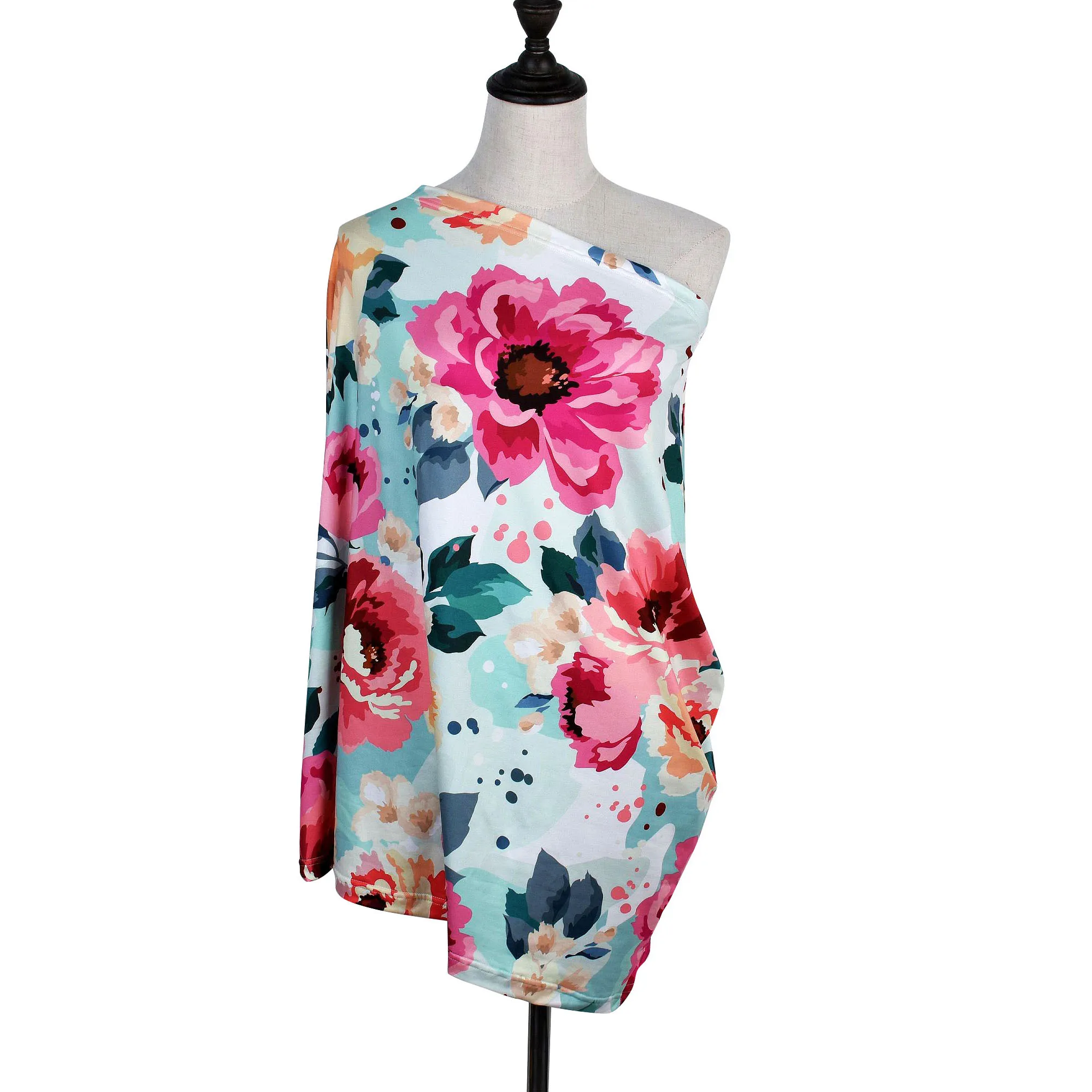 Новый дизайн, навес для детского автокресла, эластичный и мягкий чехол для грудного вскармливания, изысканный узор, чехол для кормления