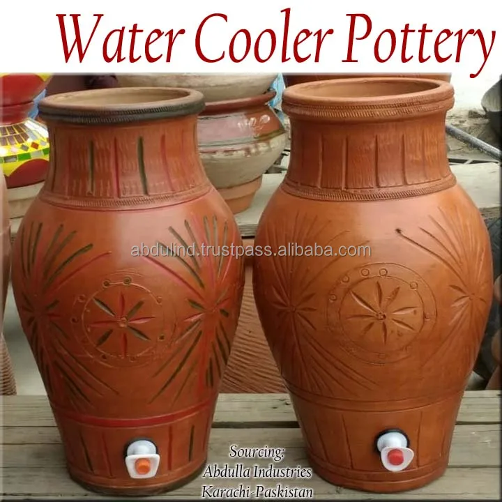 Диспенсер для воды из натуральной глины, продукты для здорового питания, охладитель для воды из натуральной глины, Терракотовая основа, натуральные продукты для здоровья