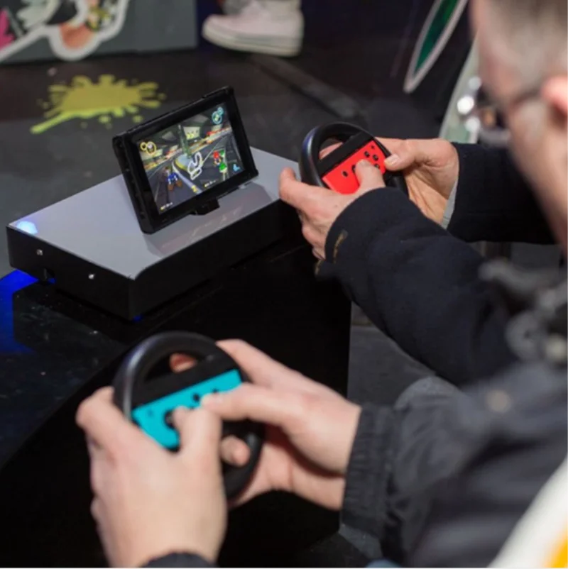 For Nintendo Switch NS Controller Wheel Grip Racing Wheel Handle Super Light Version Joy-Con Steering Wheel