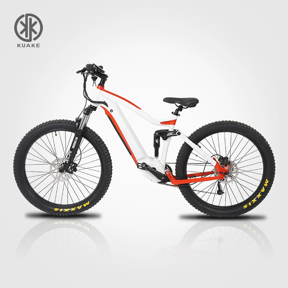  KAUKE ОЕМ дорожный фара для электровелосипеда в 48V 1000W Bafang mid G510 Электрический горный велосипед полный подвесной e