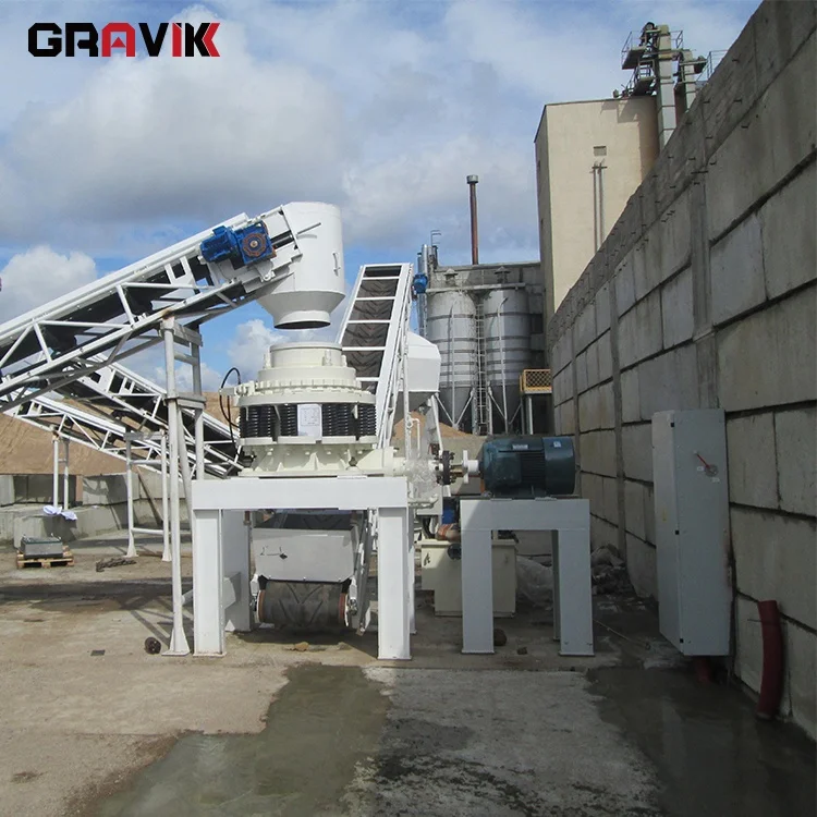 Powerful Quarry Mining Equipment Fine Stone Crushing Machine PYB600 PYB900 Spring Cone Crusher