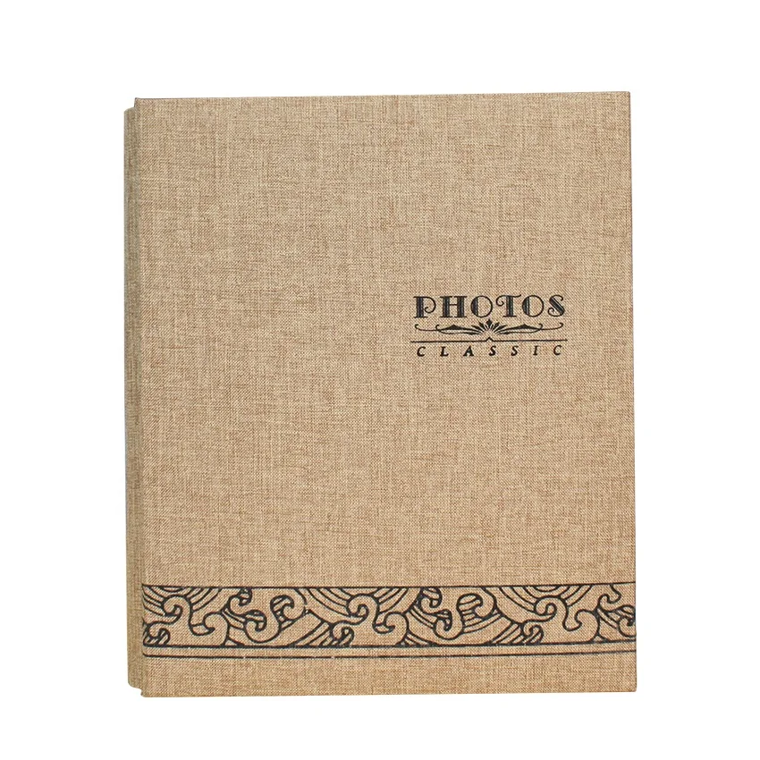 Guanmei 4R 4x6 PP pocket sheet Photo Album holding 160 photos Wholesale fabric cover wedding photo albums