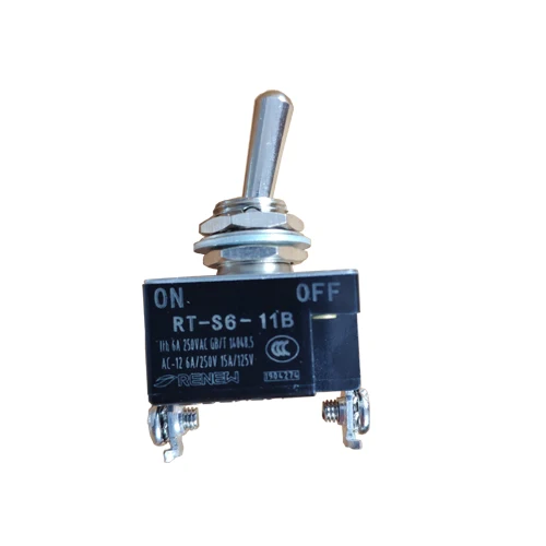 RT-S6-11B SPST мини-переключатель ВКЛ./ВЫКЛ., водонепроницаемый переключатель 12 В