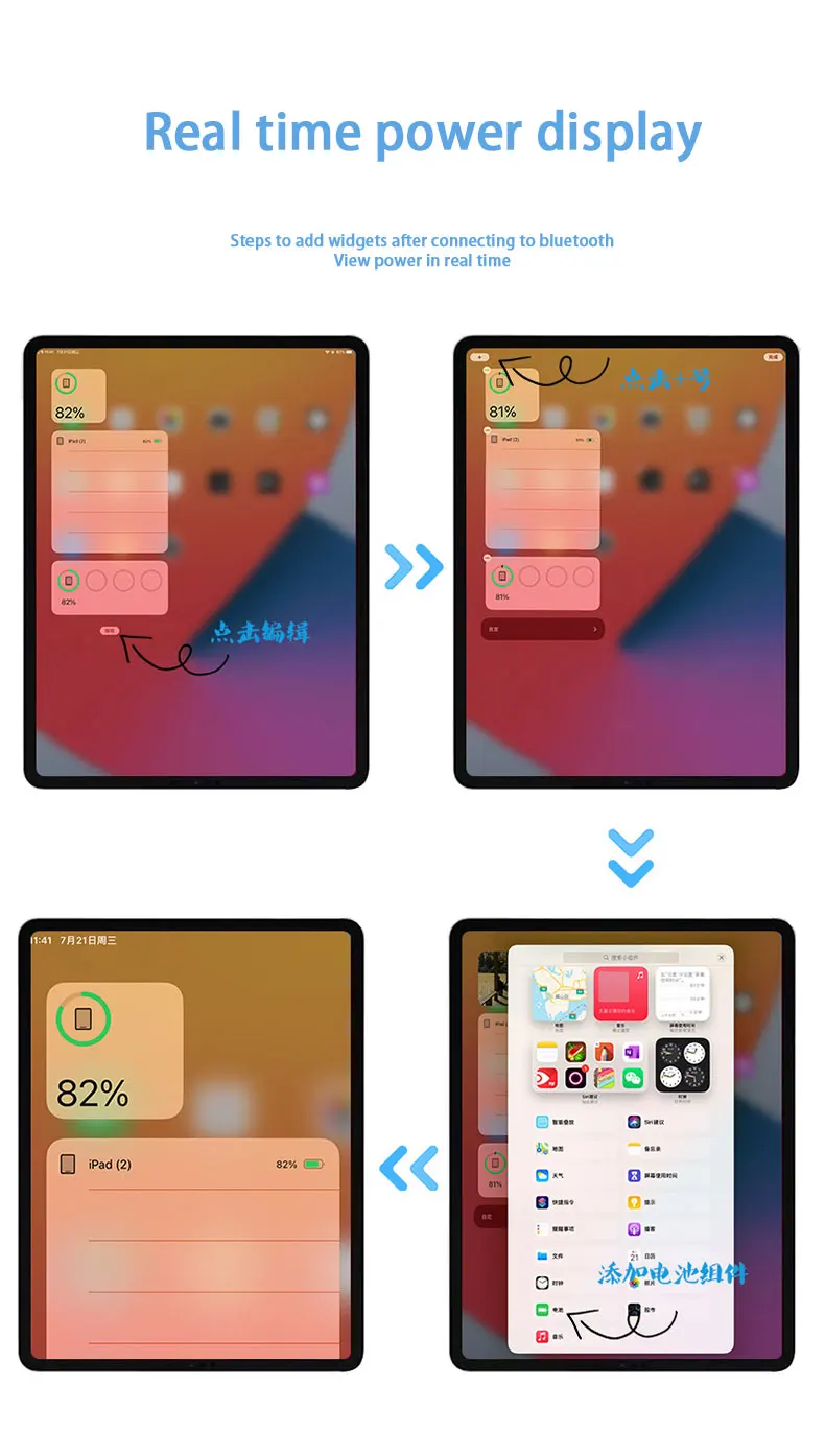 Новый стилус для Apple Pencil iPad карандаш BT ручка 2022 2021 2020 2019 Air 5 карандаша