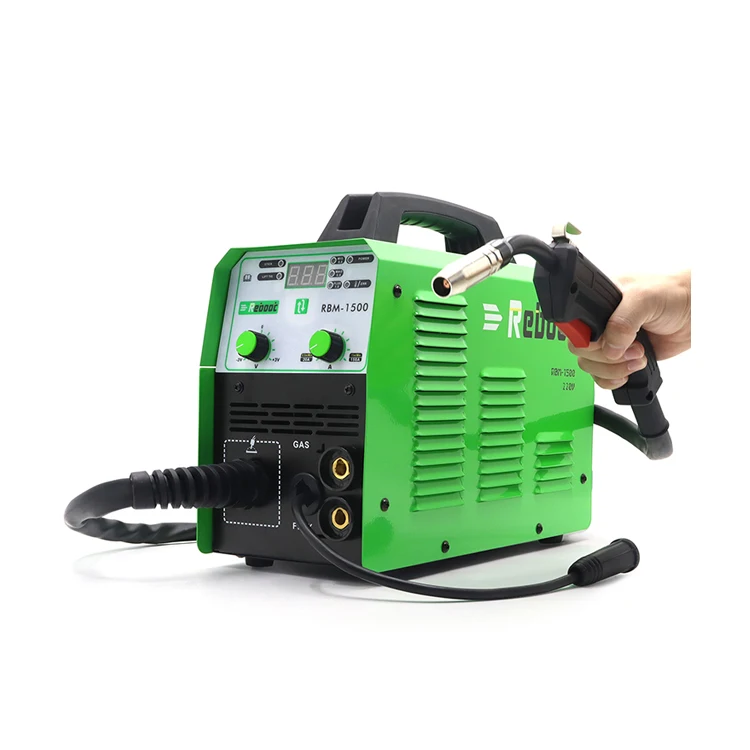 Hot Sale 150A Gas and Gasless MIG/Stick/Lift TIG Welder 4 in 1 Flux Core /Solid Wire Inverter Welding Machine MMA MIG MAG