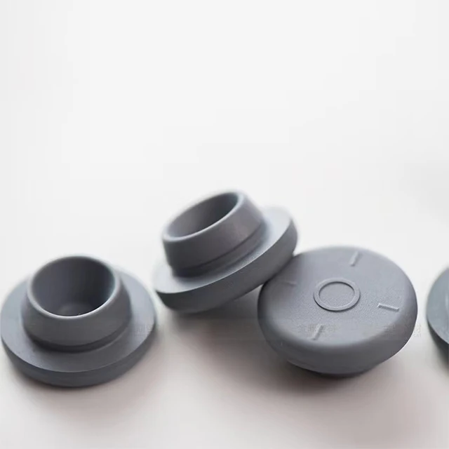 20mm brominated or chlorinated cillin bottle flat top butyl rubber stopper Suitable for all kinds of cillin bottles
