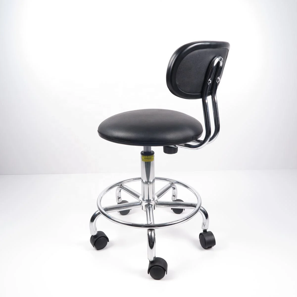 Workshop Anti Static ESD Synthetic Leather Vinyl Task Chair