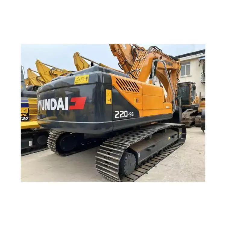 The most reasonable price made in Korea crawler used excavators hyundai 220-9s r220 for sale in Shanghai