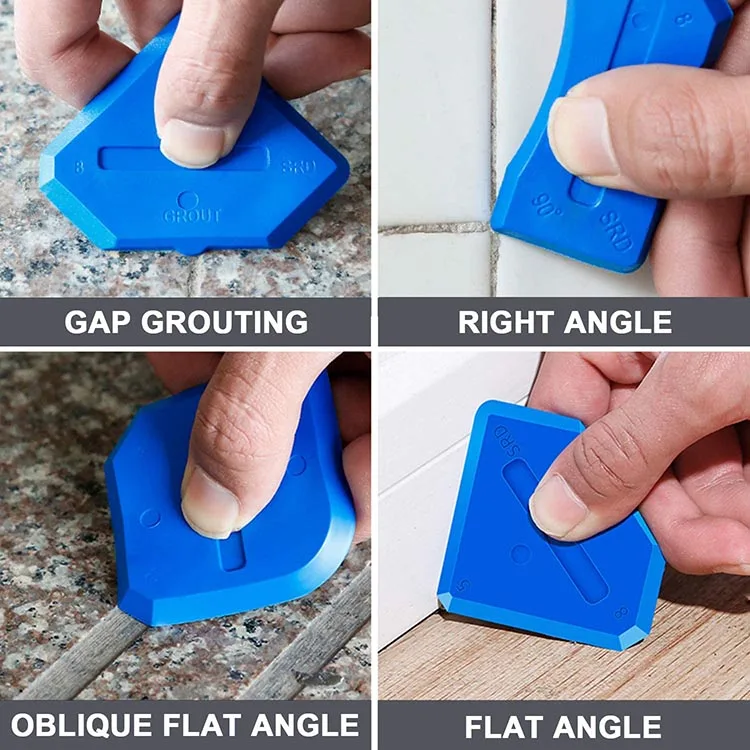 26 PCS set of Caulking tools 5 in 1 metal spatula seaming scraper seams sealant treatment For the Kitchen and Bathroom