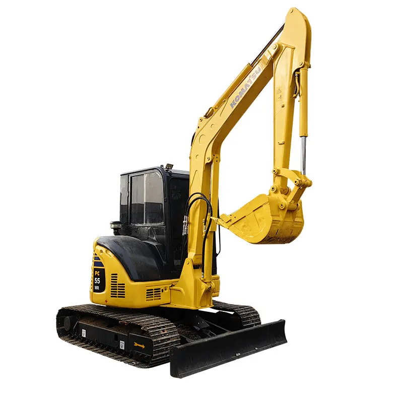 Японские Подержанные мини-Экскаваторы Komatsu PC55 Землеройная техника Подержанный гидравлический экскаватор 55 экскаваторы для продажи