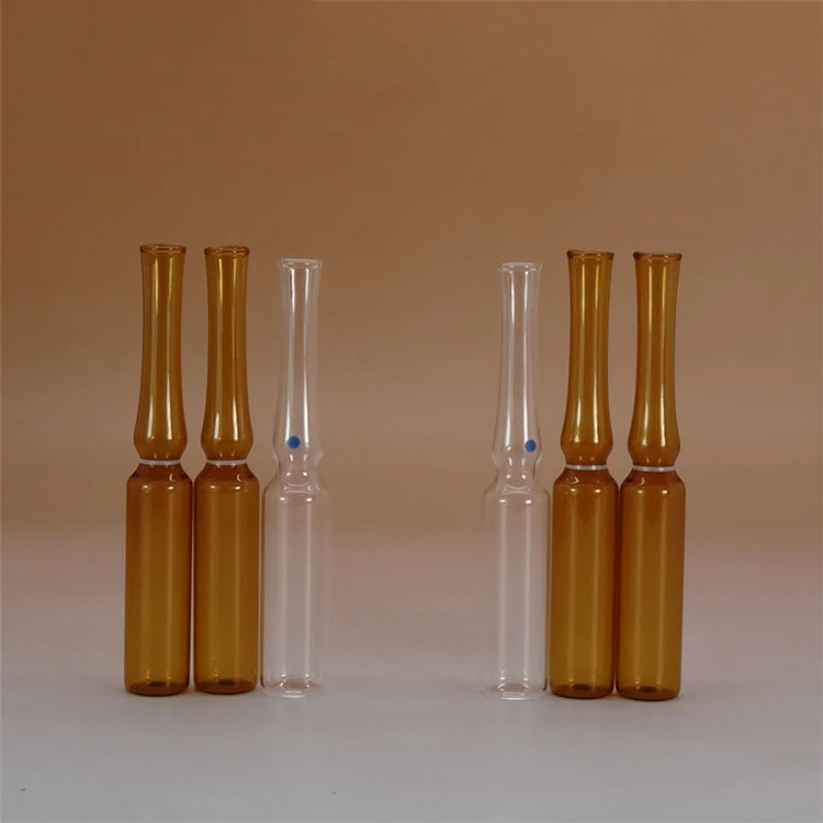 wholesale empty medical glass ampoule bottles vials for pharmaceutical