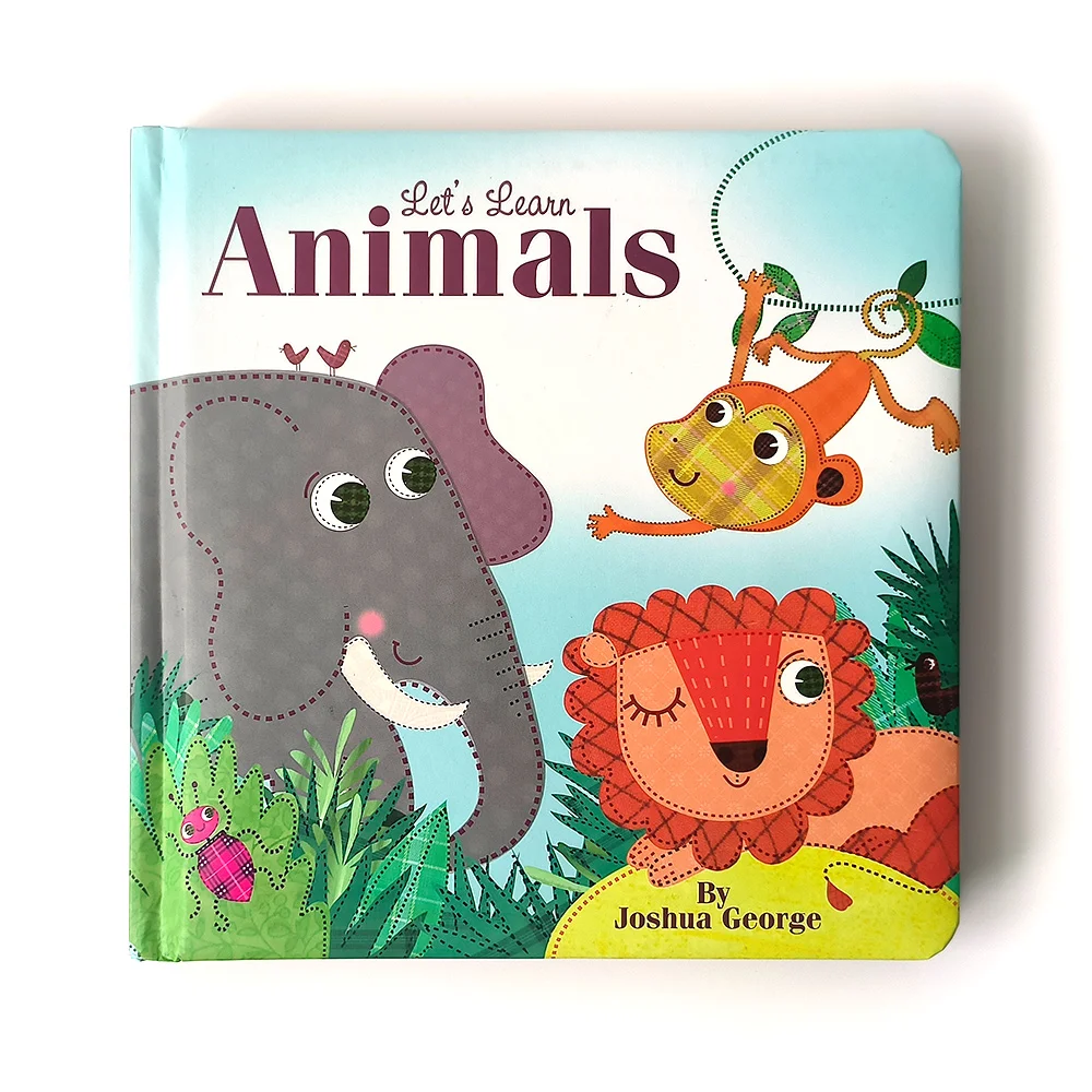 Children book printing soft cover Baby bedtime story Animals board books kids kindergarten Education books