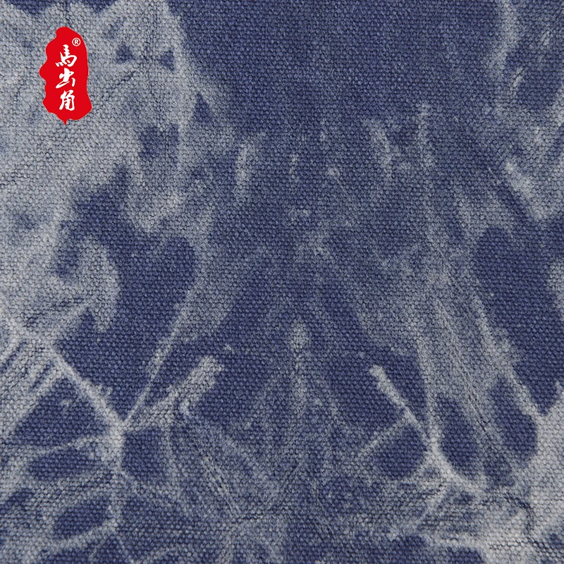 Обычная ткань с принтом в виде галстука, 12 унций, 16 унций, традиционная окрашенная ткань ручной работы с голубым принтом, скатерть, чайный коврик, ткань для одежды «сделай сам»