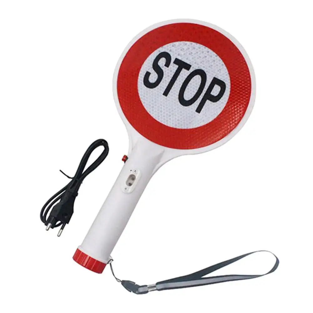 hand held led traffic control baton Traffic warning sign Hand held  stop sign /Sign light