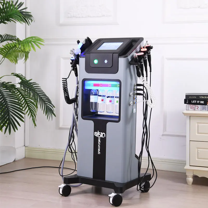 Hydrofacial Peel Microdermabrasion Water Light Injector Beauty Bubble Therapy Facial Machine Deep Cleaning Hydra Beauty Machine