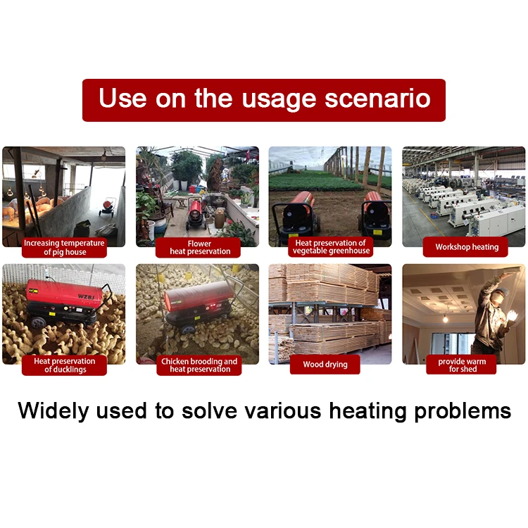 20kw 30kw 50kw Industrial Parking Heater Diesel Electric Heater Blowers