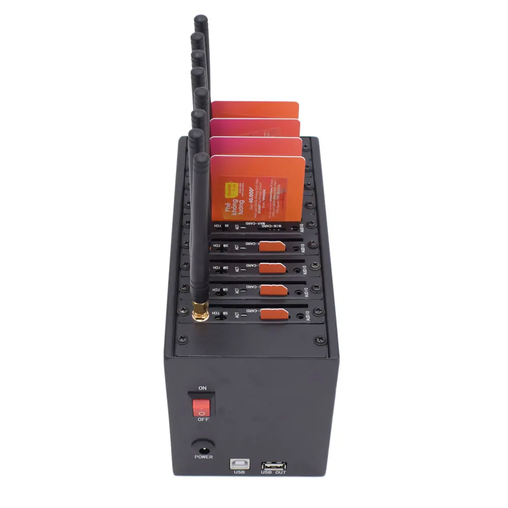 YX быстрая скорость GSM 8 SIM слот массовый SMS модем 4G LTE USB EC25 модуль с IMEI