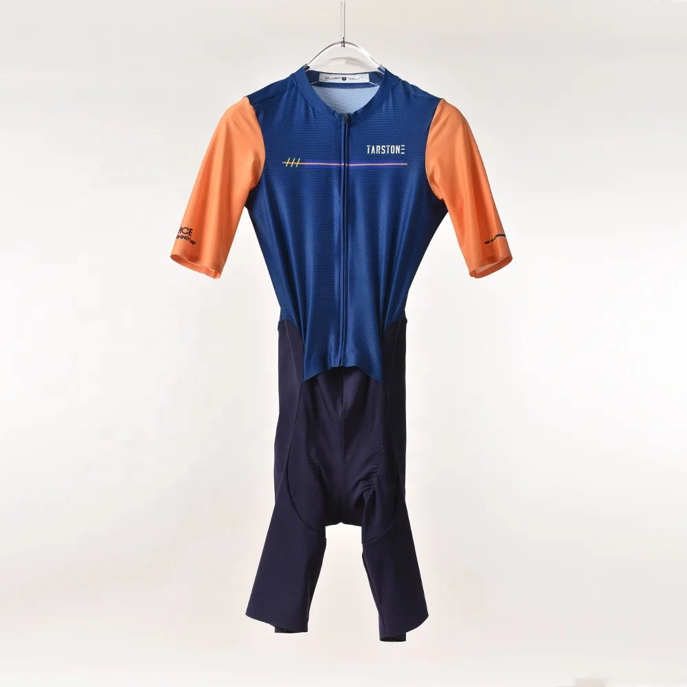 Tarstone OEM Professional Cycling Skin Suit Custom Triathlon Skin Suit Cycling Wear Men