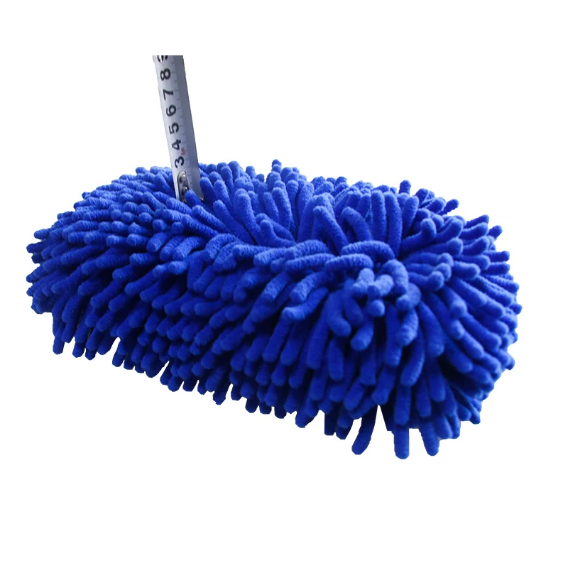 Hot sale Car Wash Clean Sponge Coral Brush Pad glove Polyester Chenille  car cleaning automobile Home Cleaning Dusting wash mitt