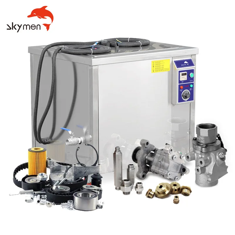 Skymen CE ROHS FCC ISO 1800W electric industrial cleaning equipment industry ultrasonic baths cleaner 135l for car