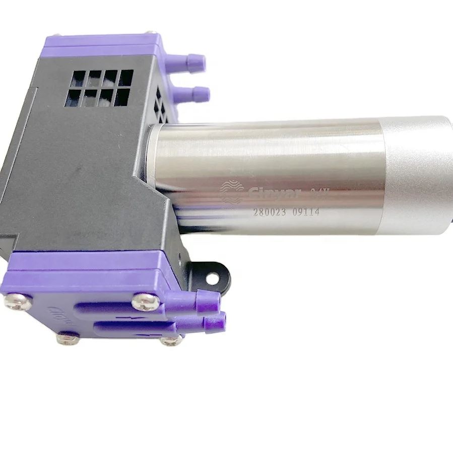 CINYAR Factory Wholesale High Power/Long Life Mini Micro Diaphragm Vacuum Piston Pump for Gas Transfer Sampling Testing Metering