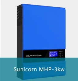 3kw solar inverter with PWM solar charge controller Growatt/Sacolar brand
