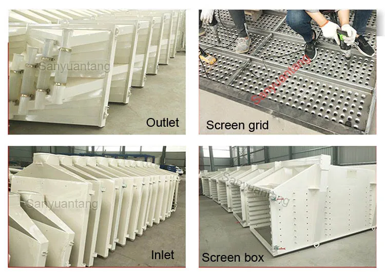 Square Gyratory Sieve Machine Silica Sand Sifter machine