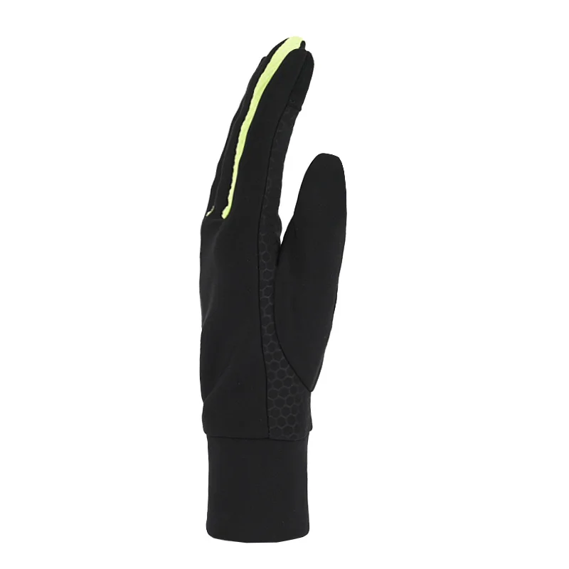 Custom Running Gloves Waterproof Cycling With Fluorescent Color Lightweight Knitted Running Gloves Touch Screen