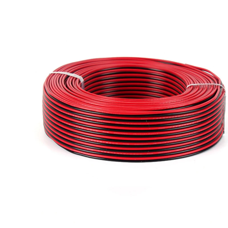 Factory sales RVB 0.3mm 2 core sheath cable concentric copper conductor cable