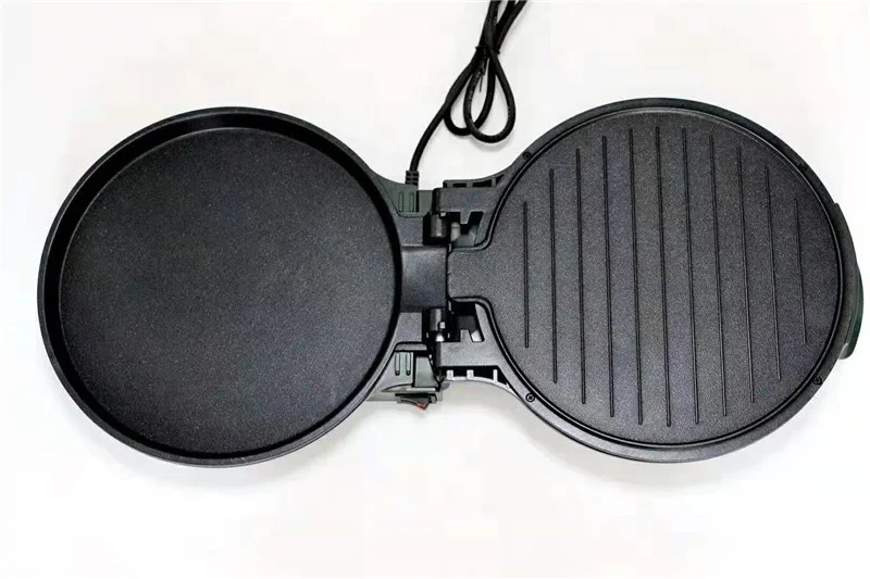 New Type 30cm Handy Round Non-stick 2in1 Multifunction Electric Grill Pan