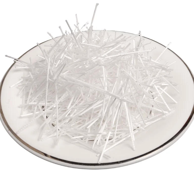 Monofilament synthetic Polypropylene macro fibers  PP fibre for concrete reinforcement