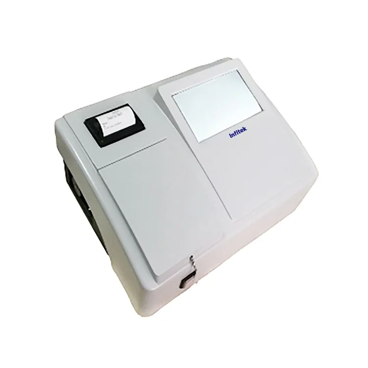 Infitek Semi-Auto Chemistry Analyzer BA-SA-120  80 Reagent Positions 50 Disposable Cuvettes