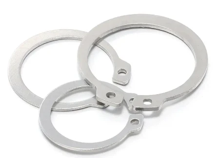 factory wholesale blue white zinc plated carbon steel ss DIN471 External circlips GB894 Normal Type Retaining rings for shafts