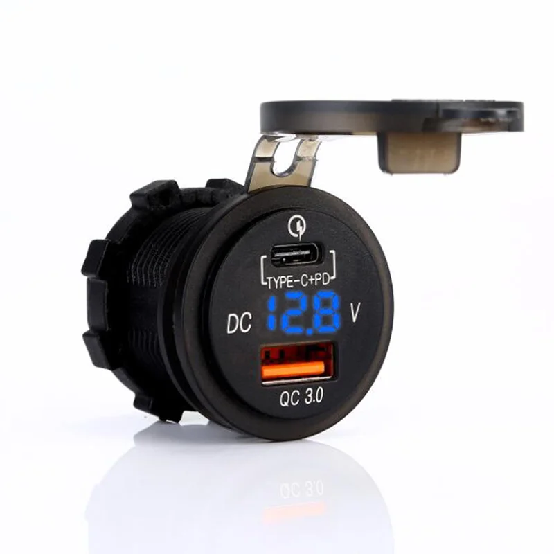 USB-разъем для автомобильного зарядного устройства PD Type-C